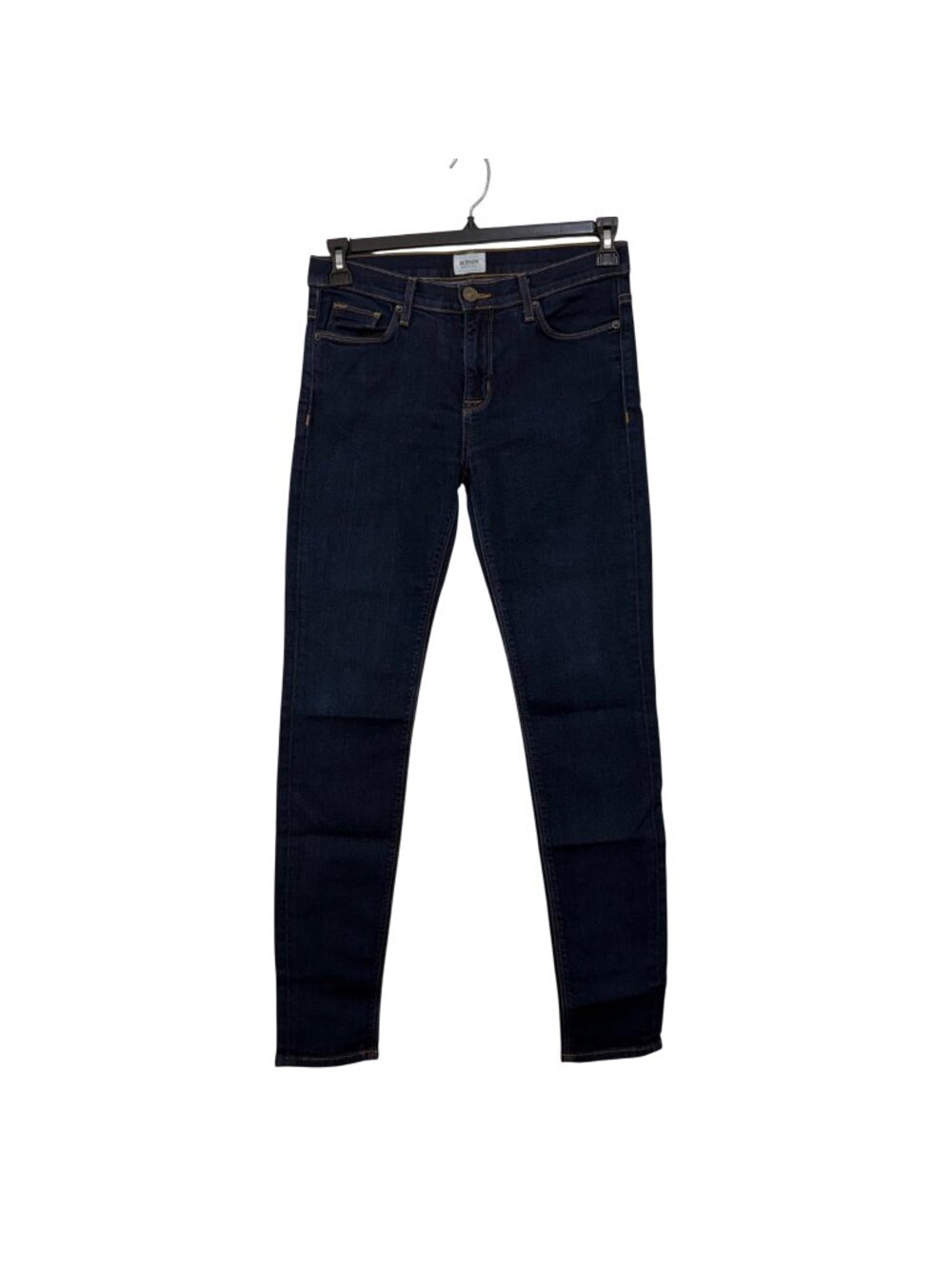 Hudson Womens Dark Wash Skinny Jeans Size 27 Mid Rise
